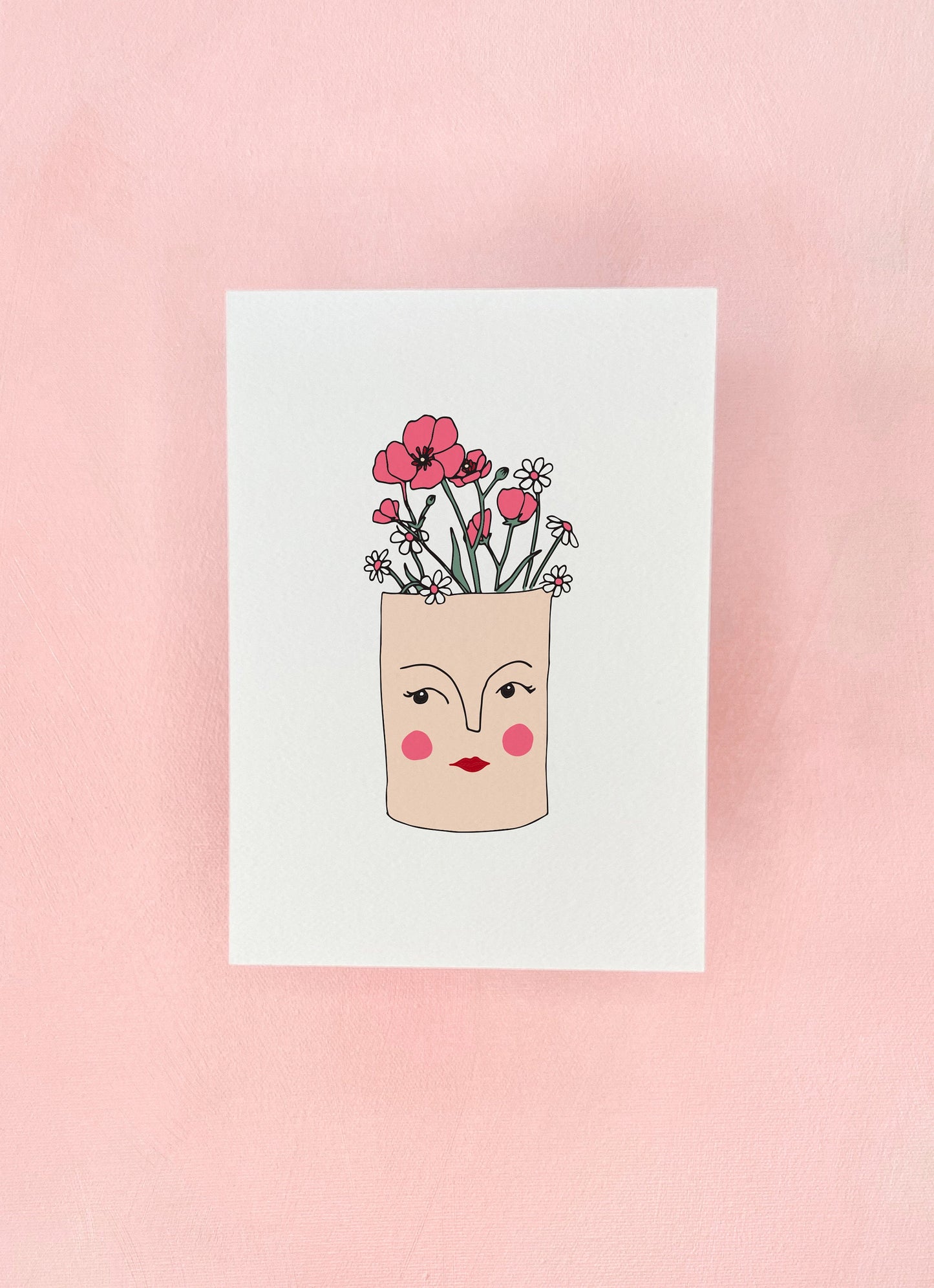 Get Out of Your Head Flower Print