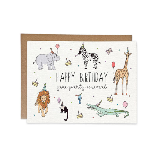 Happy Birthday You Party Animal