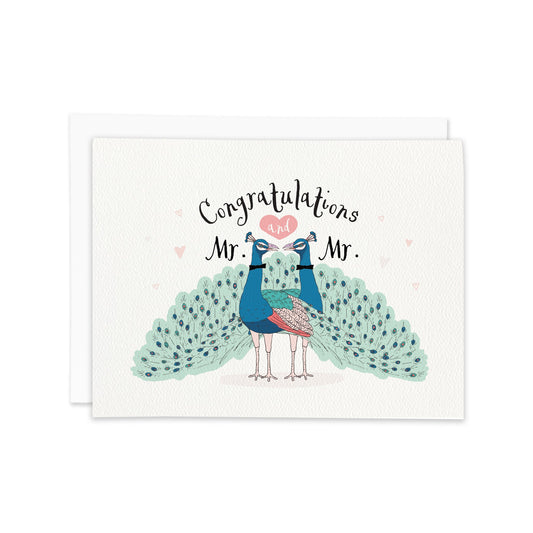 Congrats Mr. and Mr.